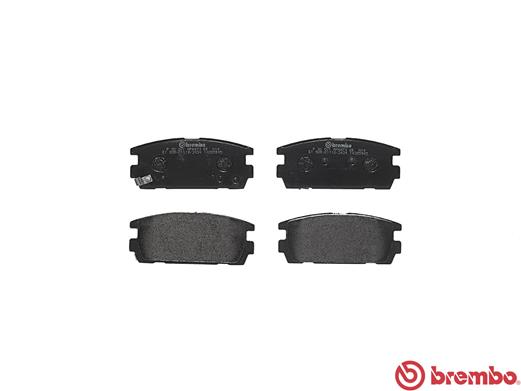 Placute frana BREMBO P30021