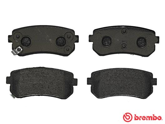 Placute frana BREMBO P30025