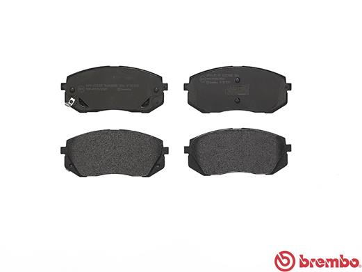 Placute frana BREMBO P30039