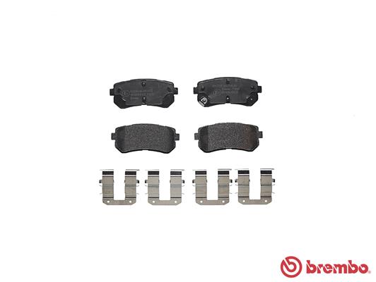 Placute frana BREMBO P30068
