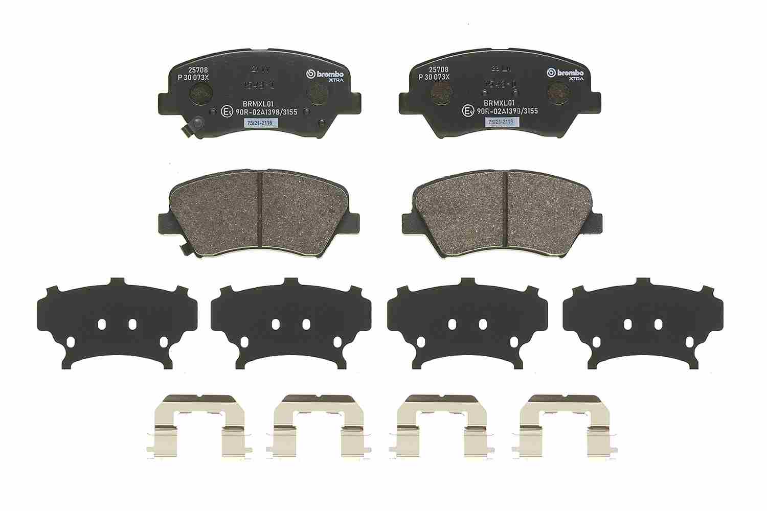 Placute frana BREMBO P30073X