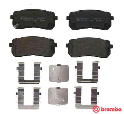 Placute frana BREMBO P30080