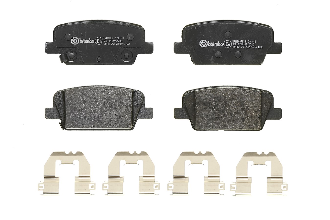 Placute frana BREMBO P30118