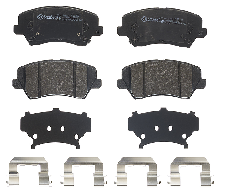 Placute frana BREMBO P30123