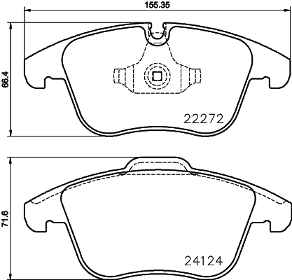 Placute frana BREMBO P 36 030