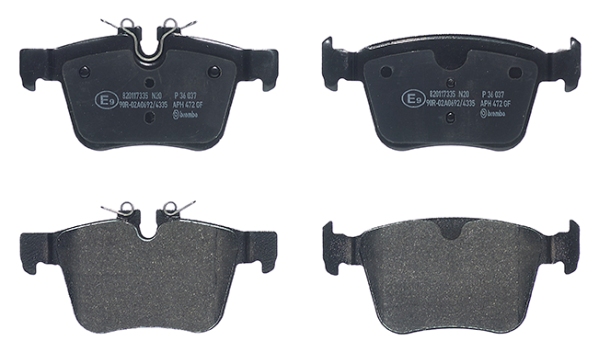 Placute frana BREMBO P36037