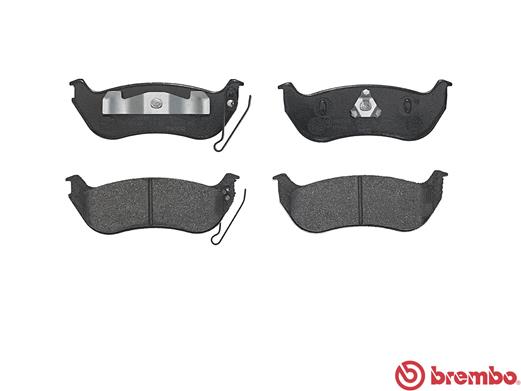 Placute frana BREMBO P37009