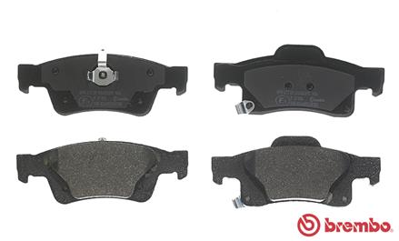 Placute frana BREMBO P37016