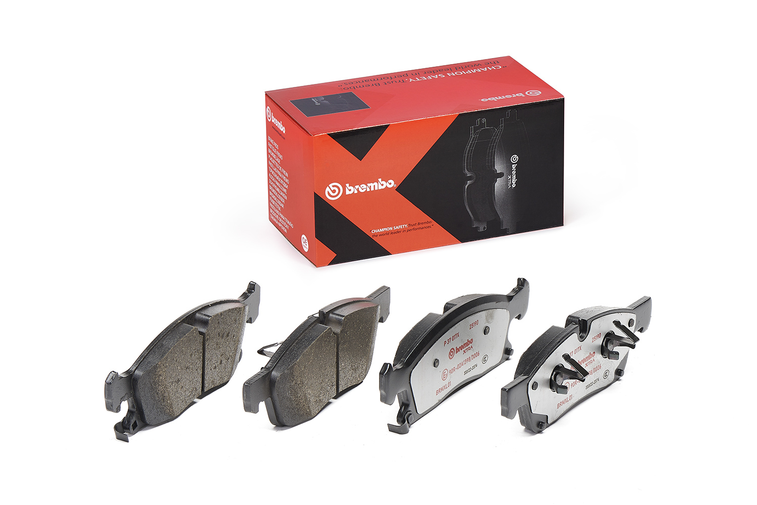 Placute frana BREMBO P37017X