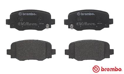 Placute frana BREMBO P37020