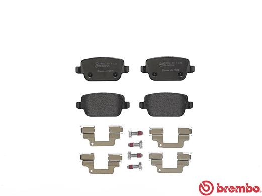 Placute frana BREMBO P44016