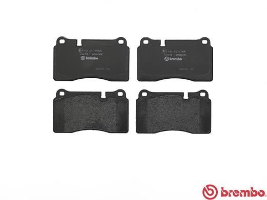 Placute frana BREMBO P44018