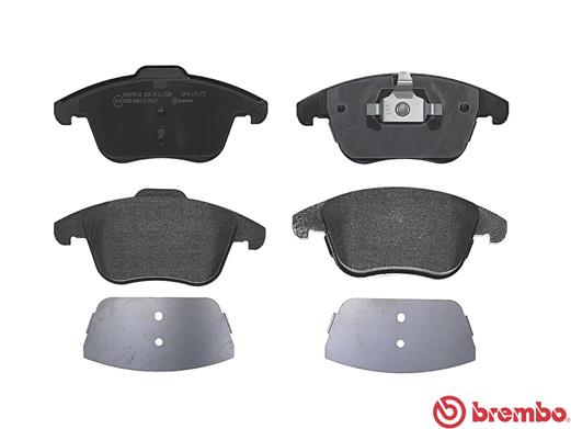 Placute frana BREMBO P44020