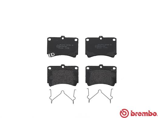 Placute frana BREMBO P49016