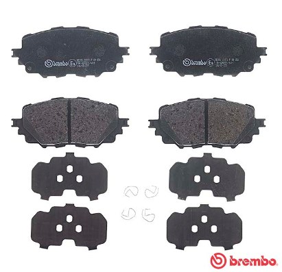 Placute frana BREMBO P49054