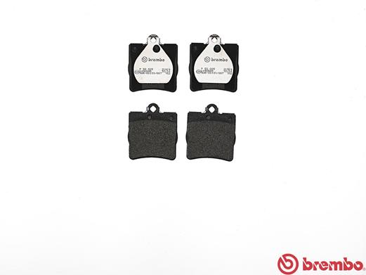 Placute frana BREMBO P50025