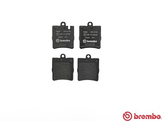 Placute frana BREMBO P50033