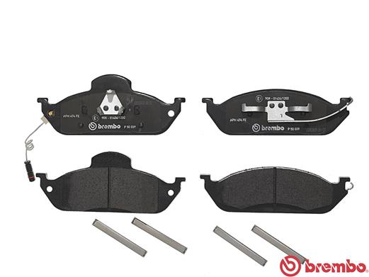 Placute frana BREMBO P50039