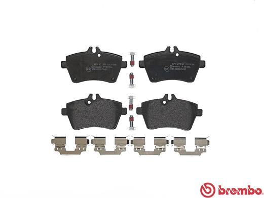 Placute frana BREMBO P50054