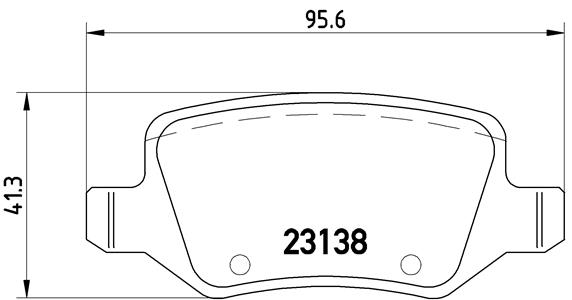 Placute frana BREMBO P 50 058
