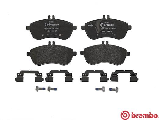 Placute frana BREMBO P50067