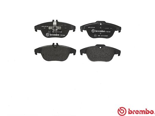 Placute frana BREMBO P50068