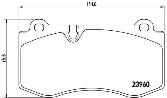 Placute frana BREMBO P 50 074