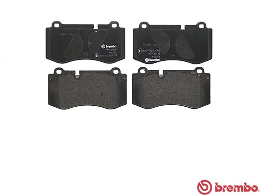 Placute frana BREMBO P50074