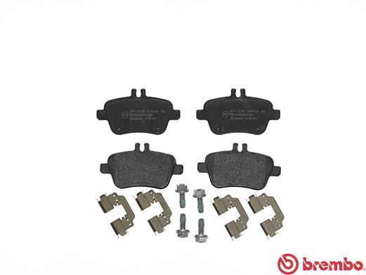 Placute frana BREMBO P50091