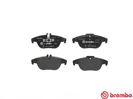 Placute frana BREMBO P50104