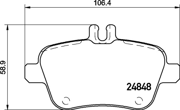 Placute frana BREMBO P 50 135