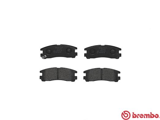 Placute frana BREMBO P54012