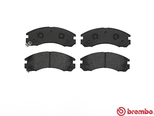 Placute frana BREMBO P54017