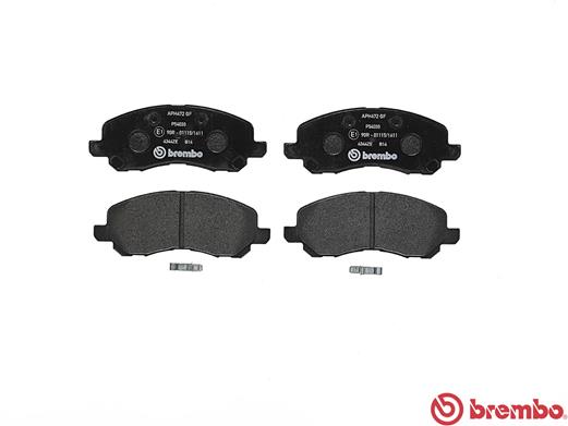 Placute frana BREMBO P54030