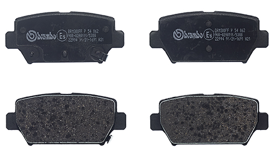 Placute frana BREMBO P54062