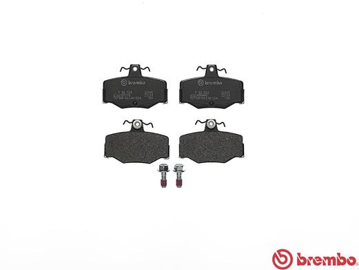 Placute frana BREMBO P56024