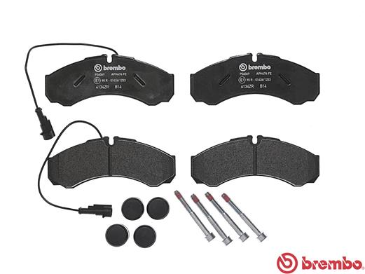 Placute frana BREMBO P56069