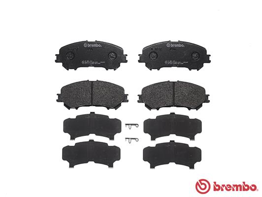 Placute frana BREMBO P56100