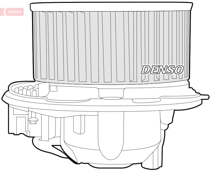Ventilator habitaclu SKODA OCTAVIA II (1Z3) 1.9 TDI  diesel 105 cai DENSO DEA32003