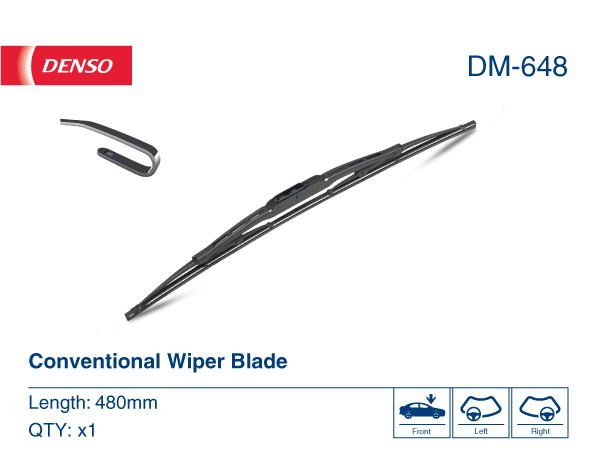 Lamela stergator DENSO DM-648