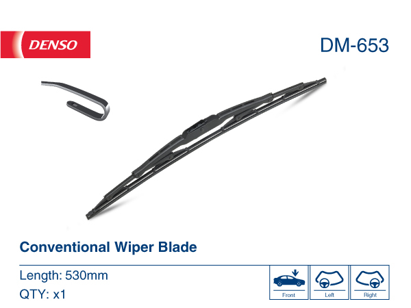 Lamela stergator DENSO DM-653