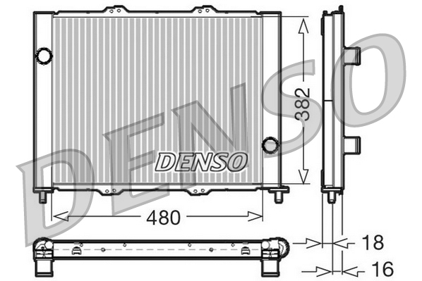 Modul racire DENSO DRM23099