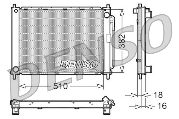 Modul racire DENSO DRM23100