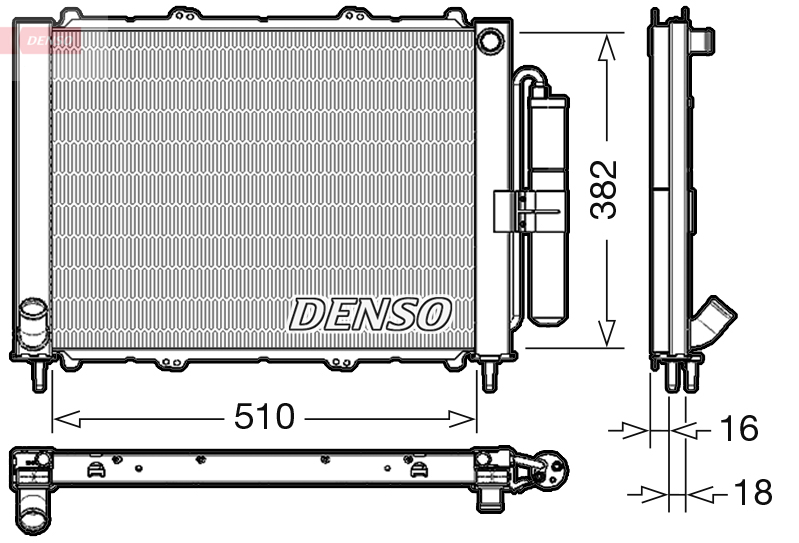 Modul racire DENSO DRM23103