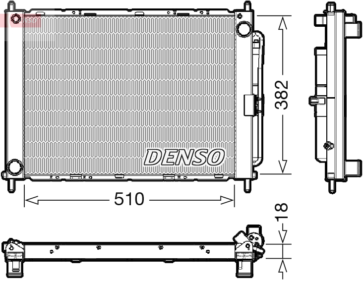 Modul racire DENSO DRM23111