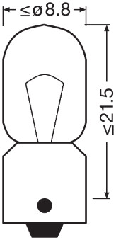Bec semnalizator OSRAM 3893