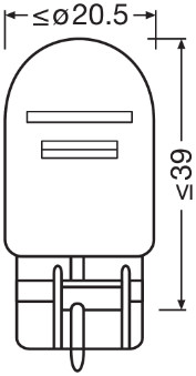Bec semnalizator OSRAM 7515-02B