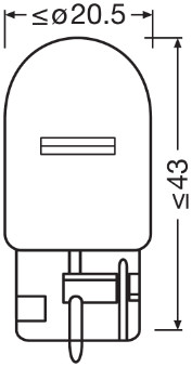 Bec semnalizator OSRAM 7505
