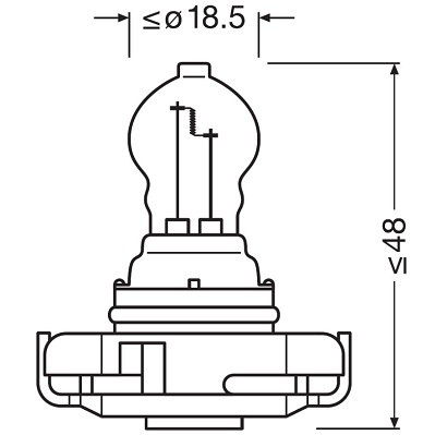 Bec semnalizator OSRAM 5202