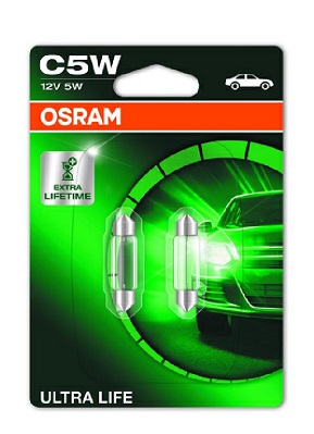 Bec iluminare numar circulatie AUDI A4 B7 Avant (8ED) RS4 quattro  benzina 420 cai OSRAM 6418ULT-02B